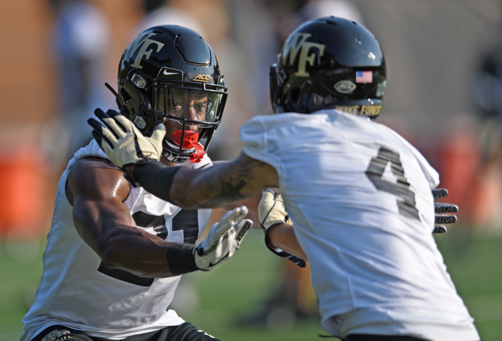 Wake Forest First Day of Football Practice
